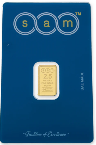 Picture of SAM 2.5 GRAM 999.9